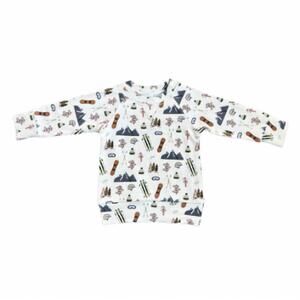 NEW BABYSPROUTS kid's raglan sweatshirt in winter ski